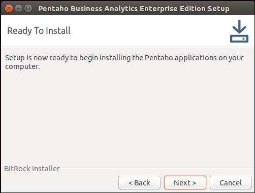 Pentaho Installation