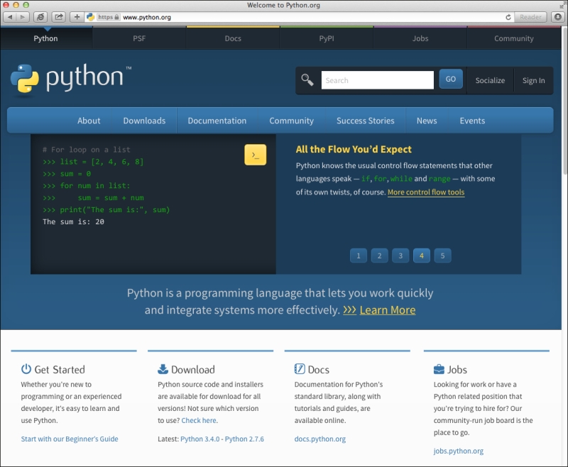 set up python on mac