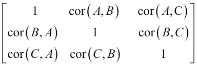 A primer on correlation and covariance structures