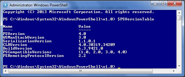 update powershell 7