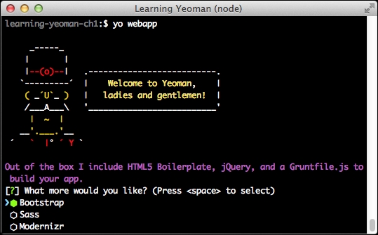 Invoking the generator