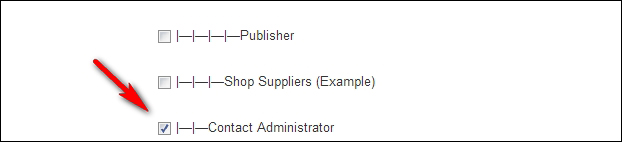 Time for action – telling Joomla! what the group can see