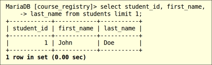 Retrieving data