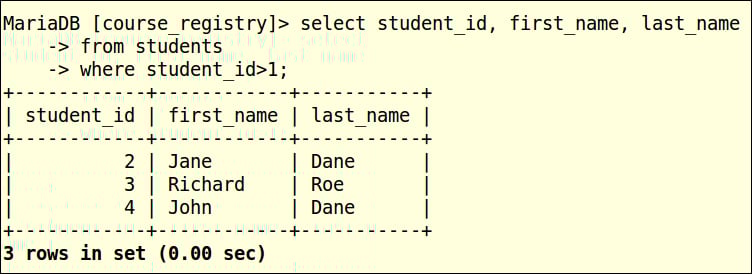 Filtering data
