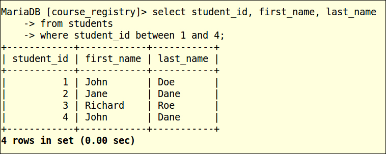 Filtering data