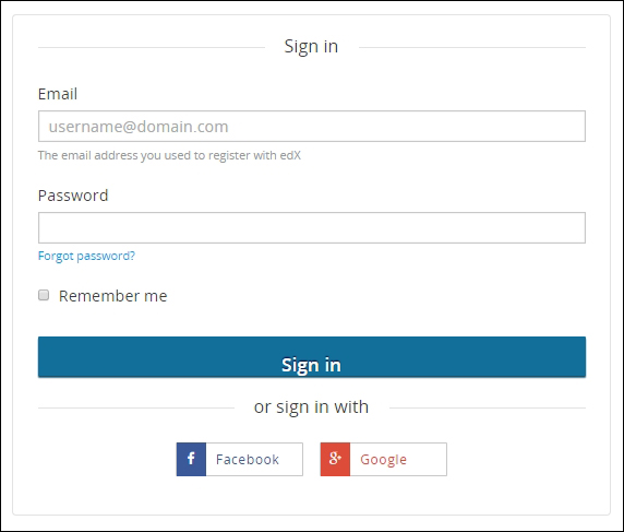 Finding courses by navigating