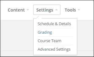 Grading policy