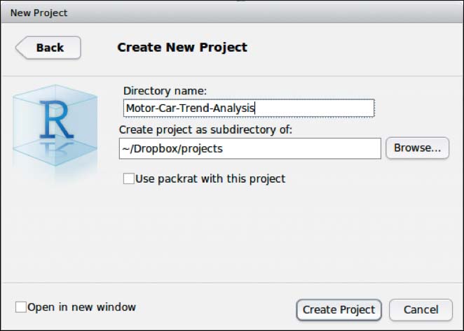 Creating your first project