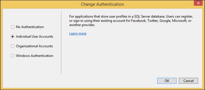 Getting started – creating an MVC template