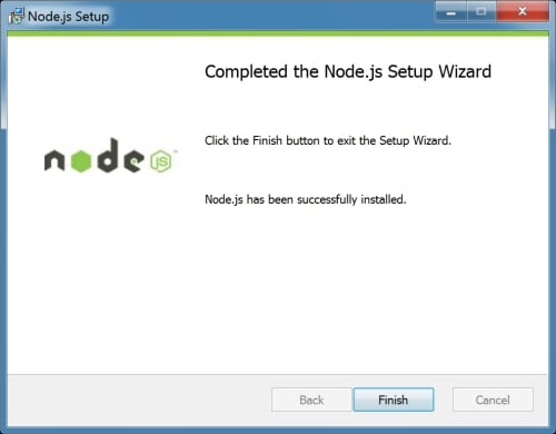 Installing Node.js on Windows