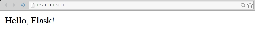 Hello, Flask!