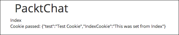 Using cookies in Express