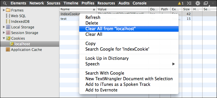 Using cookies in Express