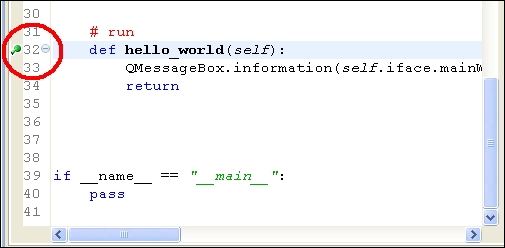 Testing the debugger