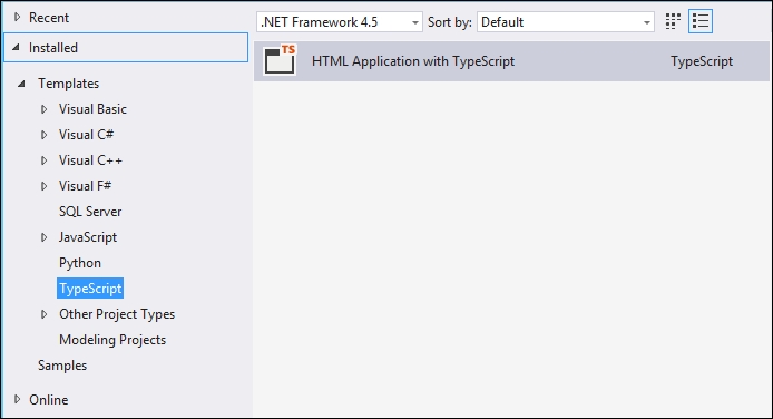 Creating a new project