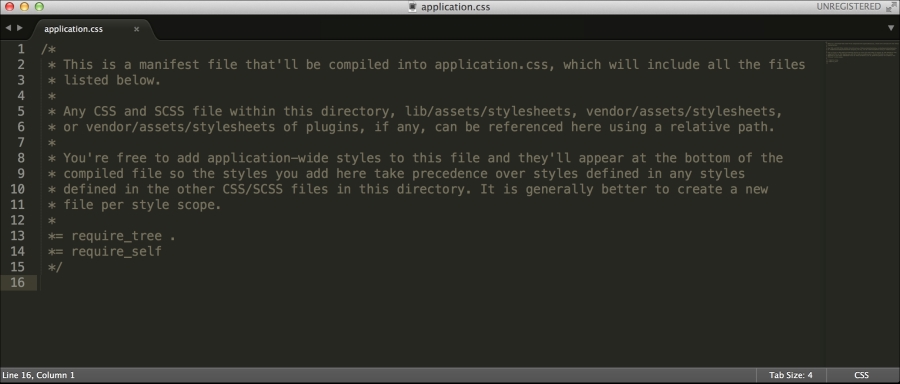 Styling views using CSS