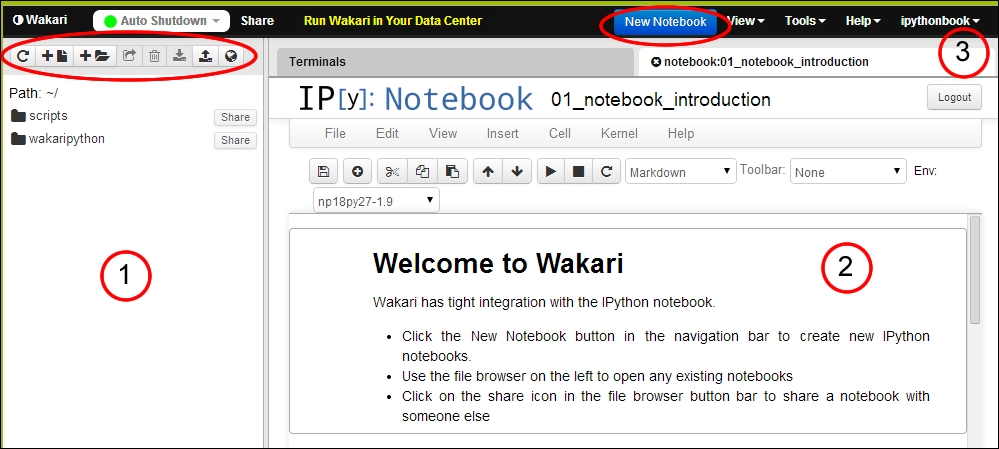 Creating a Wakari account