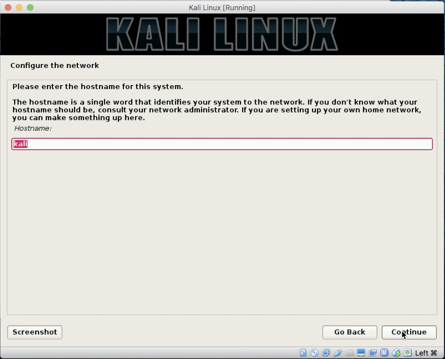 kali ç¶²æ©‹ virtualbox