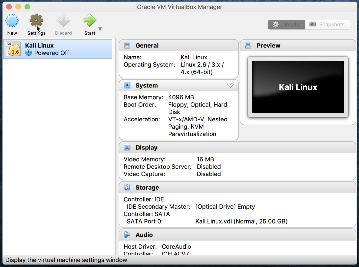 kali linux how to install drivers on a usb camera