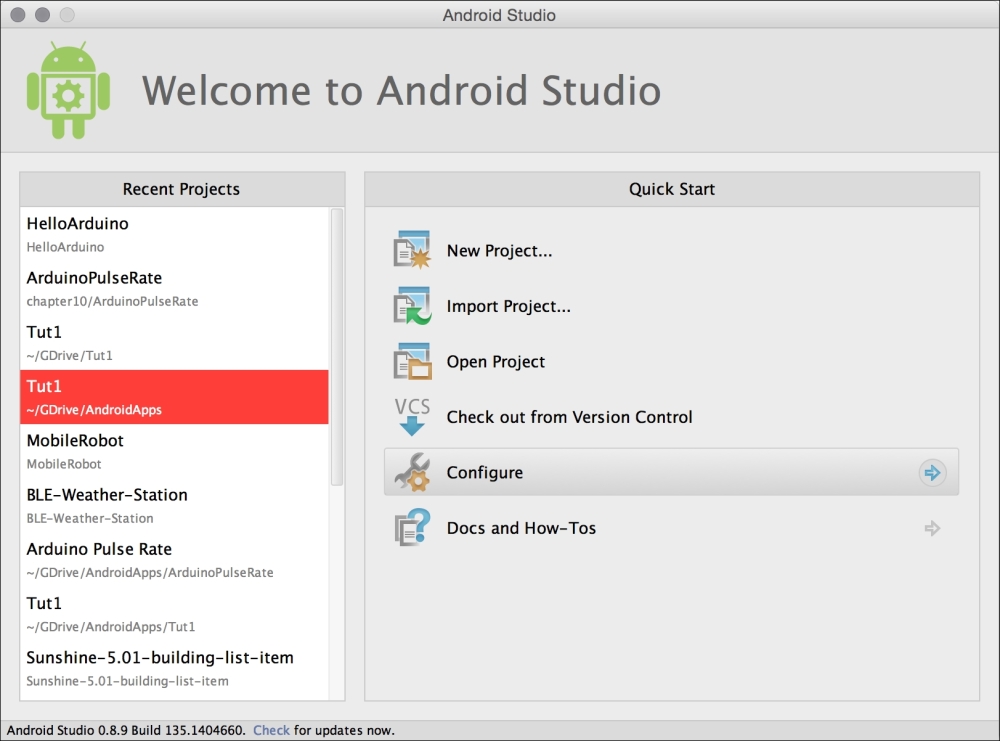 how to access sdk manager android studio