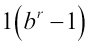 Exponential or inverse-log transformation