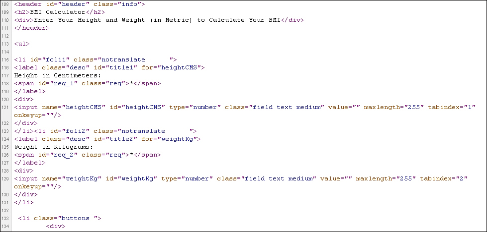 Using browser tools for inspecting elements and page structure