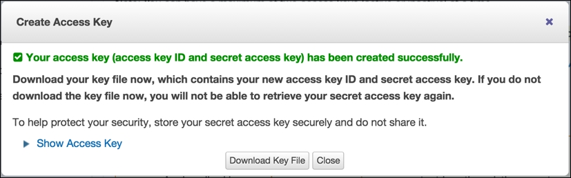Setting up your AWS account