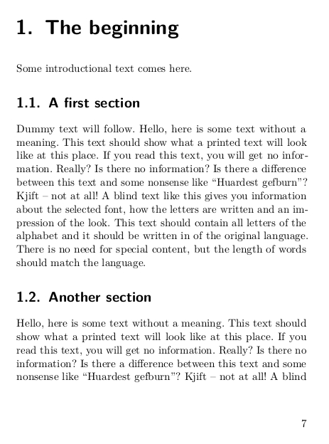 LaTeX Cookbook