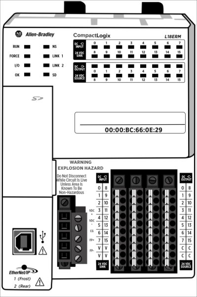 CompactLogix 5370 controllers