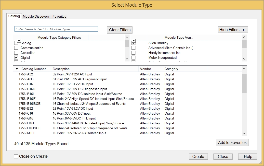 Configuring a ControlLogix module