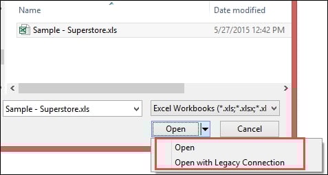 Excel and text files