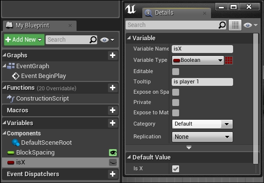 Writing Our Blueprints Unreal Engine Game Development Blueprints