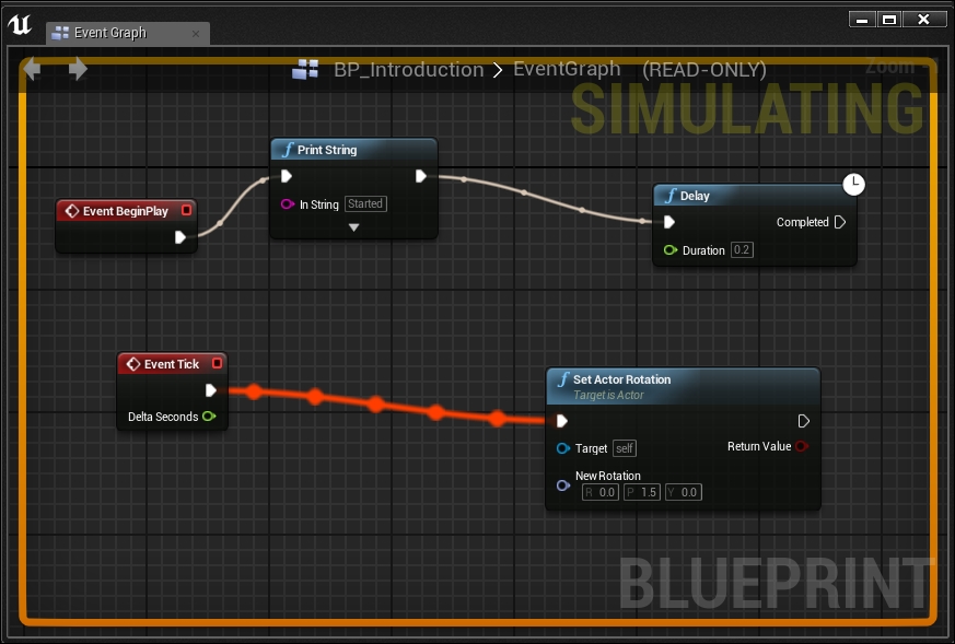 Blueprint debugging