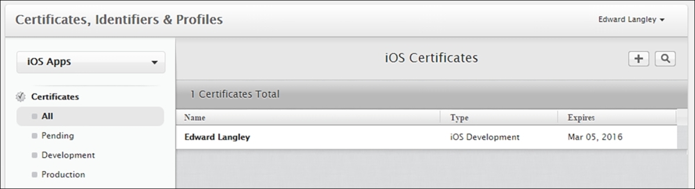 Certificates and provisions on Mac