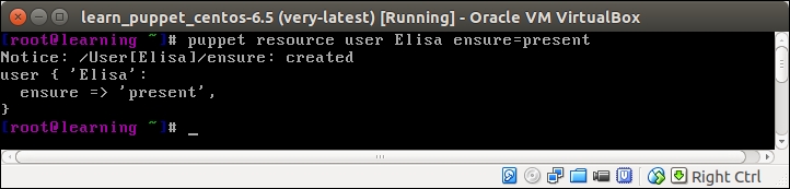 Managing resources from the command line