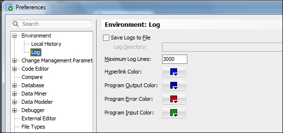 The look and feel of SQL Developer