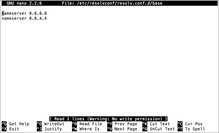 Setting static IP, gateway, and DNS