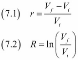 Computing simple and log returns