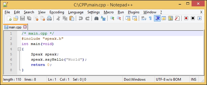 Choosing and installing the Text Editor