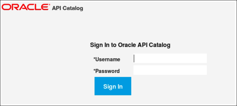 Logging in to OAC