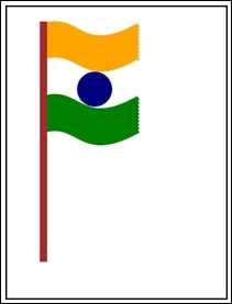 Drawing a flag