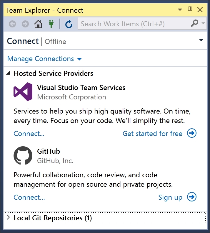 Managing source code with GitHub | C# 6 and .NET Core : Modern  Cross-Platform Development