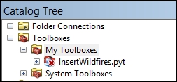 Creating the ArcGIS Desktop Python Toolbox