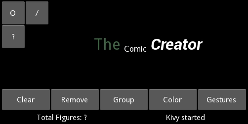 Our project – Comic Creator