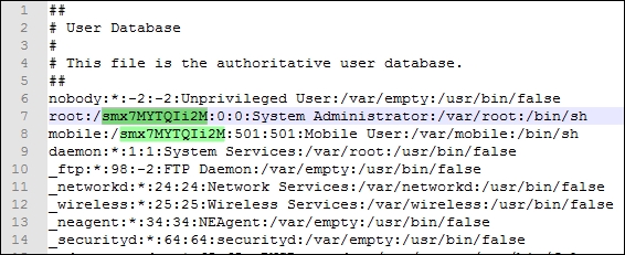 Identifying stored data