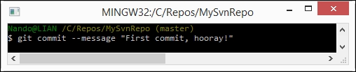 Commit the added file