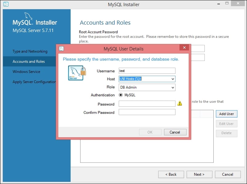 Installing MySQL