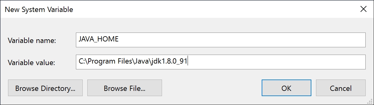 Time for action - setting up environment variables