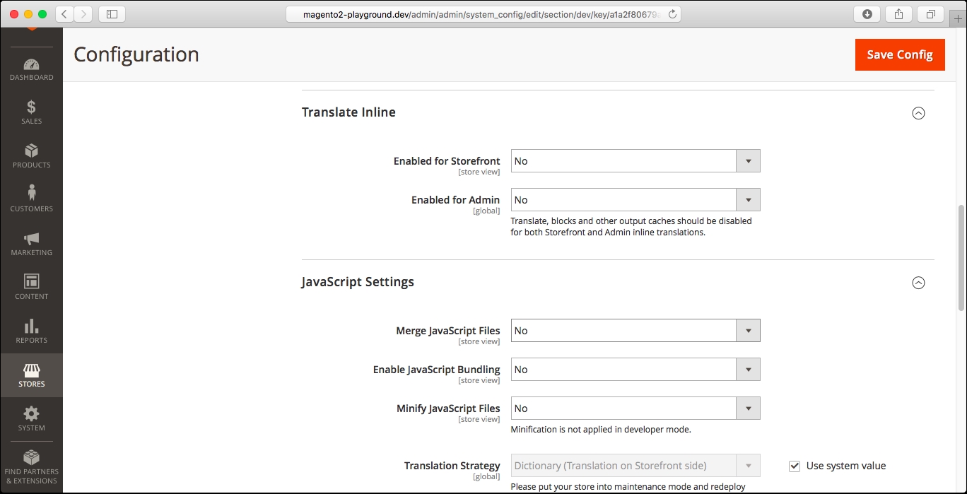 How inline translation works