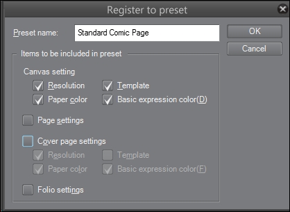 Standard Comic Book Page Templates for Clip Studio Paint